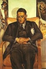 Beeldvergroting: T. S. Eliot, portret van Wyndham Lewis