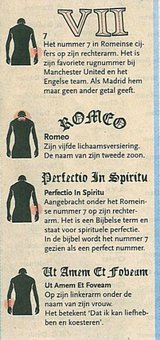 Beeldvergroting: Uit het AD: 4 van de 7 Beckhamtattoo\'s