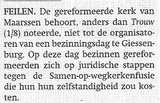 Beeldvergroting: (Trouw, vandaag)