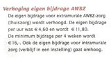 Beeldvergroting: (Uit de advertentie van het College voor Zorgverzekeringen CVZ, vandaag in alle dagbladen)