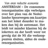 Beeldvergroting: (Trouw, vandaag)