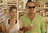 Beeldvergroting: Jack Nicholson en jonge ding Amanda Peel
