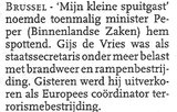 Beeldvergroting: (Algemeen Dagblad, vandaag)