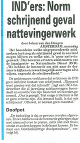 Beeldvergroting: (De Telegraaf, vandaag)