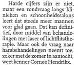 Beeldvergroting: (Algemeen Dagblad, vandaag)