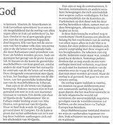 Beeldvergroting: Fragment column door Afshin Ellian, in NRC-Handelsblad, 29 mei 2004