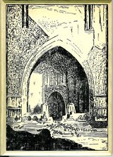 Beeldvergroting: Cover 'Het Godshuis in de Lichtstad\' (1921)