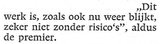 Beeldvergroting: (NRC-Handelsblad,
gisteren)