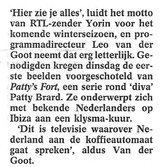 Beeldvergroting: (de Volkskrant,
vandaag)