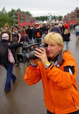 Beeldvergroting: Erik Zuyderhoff, cameraman