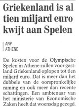 Beeldvergroting: (de Volkskrant,
gisteren)