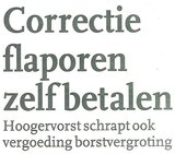 Beeldvergroting: (Algemeen Dagblad, vandaag)