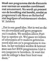 Beeldvergroting: (Algemeen Dagblad, vandaag)