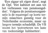 Beeldvergroting: (de Volkskrant, vandaag)