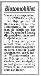 Beeldvergroting: (De Telegraaf, vrijdag)