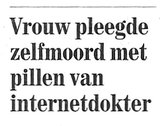 Beeldvergroting: (de Volkskrant, vandaag)