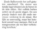 Beeldvergroting: (de Volkskrant,
vandaag)