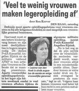 Beeldvergroting: (De Telegraaf,
                                zaterdag)