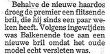 Beeldvergroting: (De Telegraaf, gisteren)