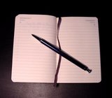 Beeldvergroting: \'...een aantrekkelijk mollig Moleskine-exemplaartje...\'