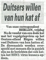 Beeldvergroting: (de Telegraaf, vandaag)