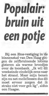 Beeldvergroting: (de Telegraaf, vandaag)