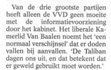 Beeldvergroting: (de Volkskrant, vandaag)