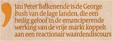 Beeldvergroting: (Geert Buelens in De Morgen, vandaag)