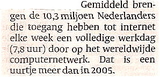 Beeldvergroting: (de Volkskrant, vandaag)