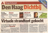 Beeldvergroting: (AD Haagsche Courant, woensdag j.l.)