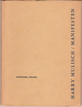 Beeldvergroting: Harry Mulisch / Manifesten (Uitgeverij Heijnis, Zaandijk, 1958)