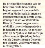 Beeldvergroting: (Nederlands
Dagblad, vandaag)
