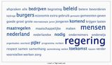 Beeldvergroting: Trefwoordenwolk
Troonrede 2007
