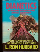 Beeldvergroting: Mijn exemplaar van Dianetics. Lachen!