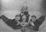 Beeldvergroting: Het winnende team met coach