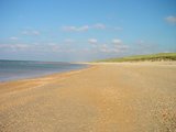 Beeldvergroting: strand van Bakkum