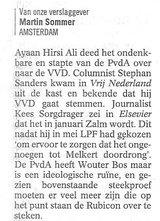 Beeldvergroting: (de Volkskrant, vandaag, pagina 2)