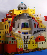 Beeldvergroting: Het Lego Balkon