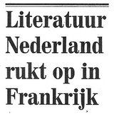 Beeldvergroting: (De Volkskrant, voorpagina)